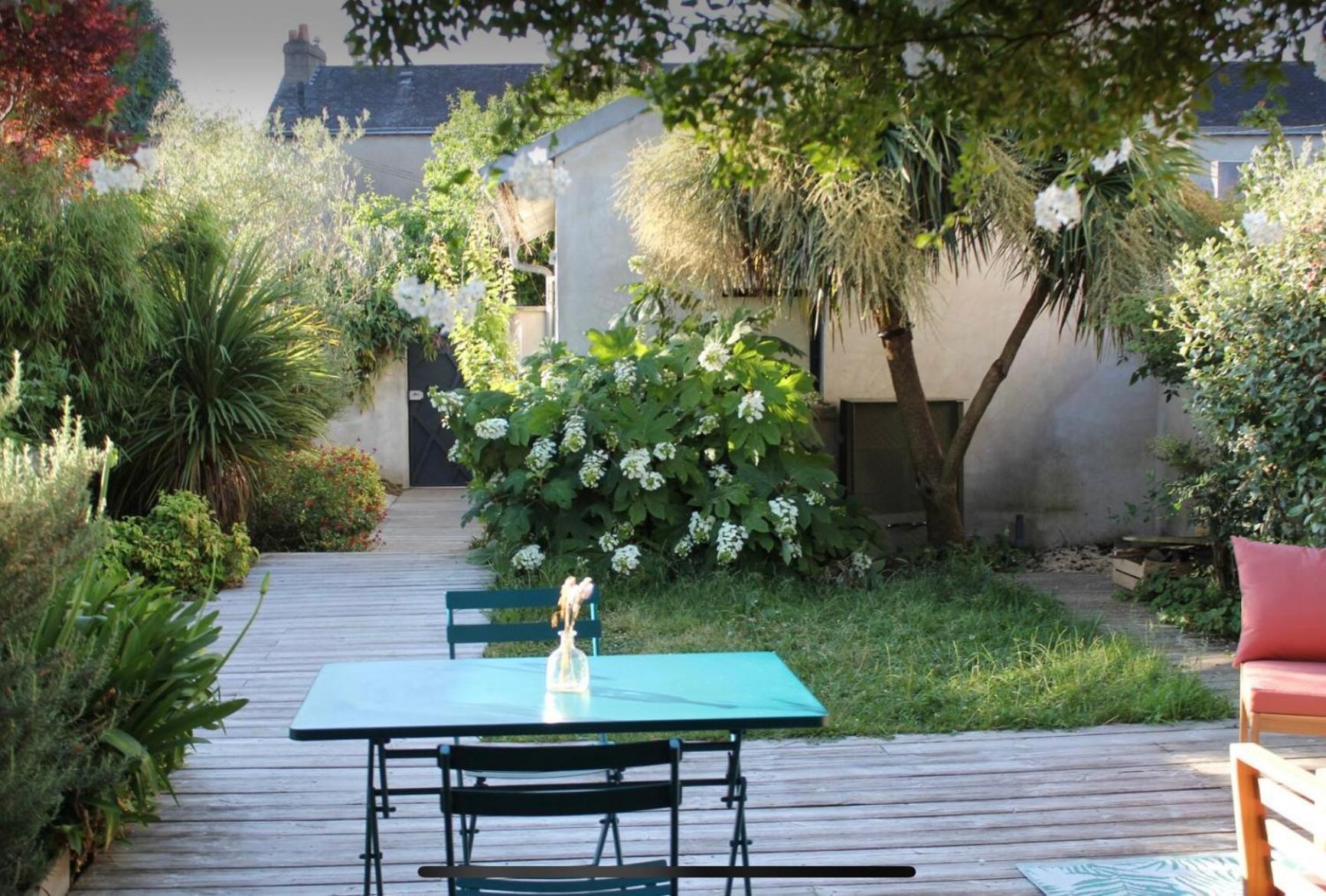 Duplex Confort Et Jardin Charmant Nantes Esterno foto